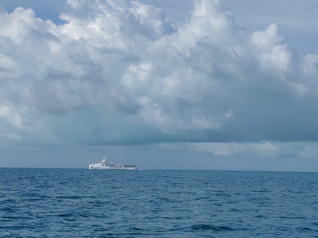 turquoise clouds Caribbean Bahamas exumas sailing