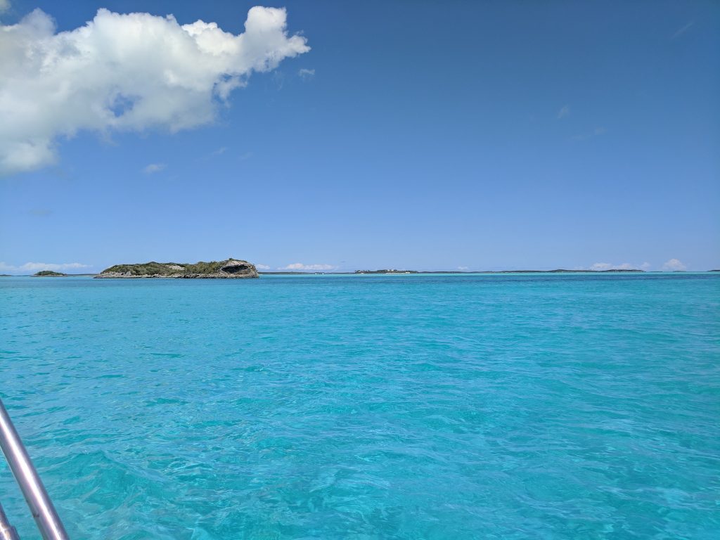 turquoise Bahamas water sailing travel exumas wilderness beaches islands nature sailboat journey