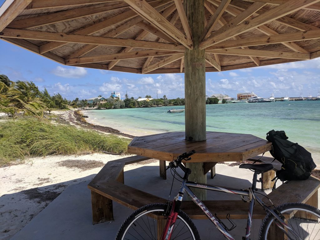 biking Bahamas blue water islands nature travel sailing explore